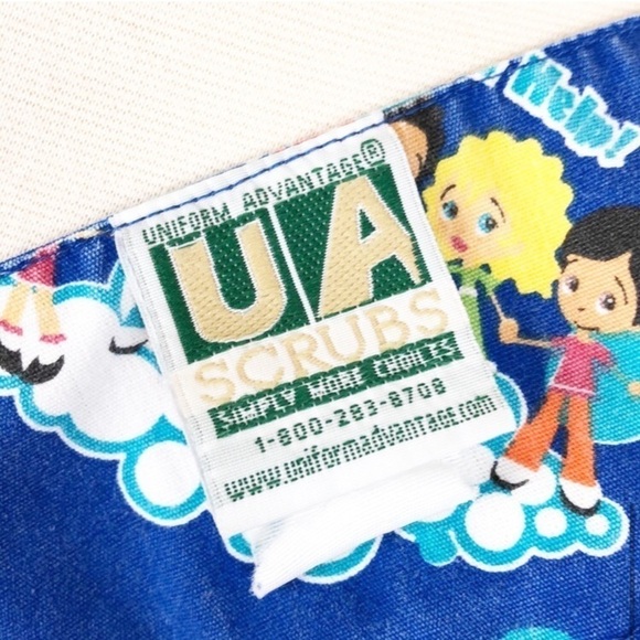 Recycle Save the Planet nurse scrub top - Picture 5 of 6